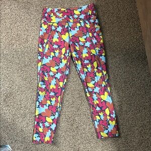 Colorful Floral Women's Leggings
